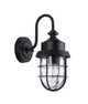 Wall Light Black Cage Design E27 60W IP44 Wall Light Black Cage Design E27 60W IP44